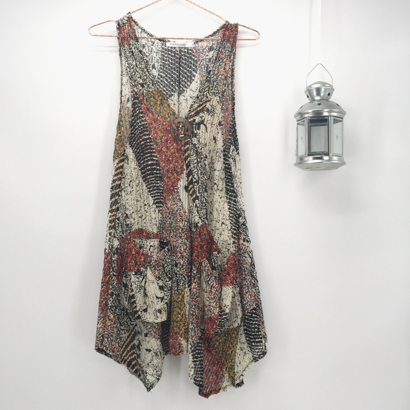 Paradise Dresses & Skirts - Paradise Open Knit Tank Dress Cover Up